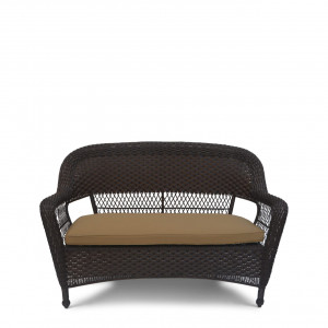 LV130-1 Brown/Beige Плетеный диван Afina