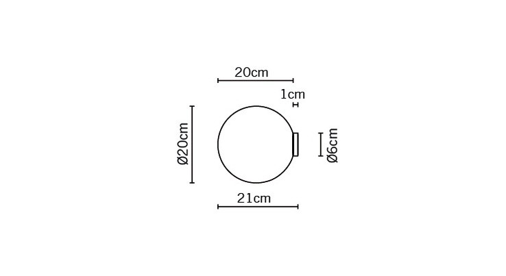 Fabbian Lumi - Sfera F07G27 01 настенный///потолочный 91711 - Вид №3