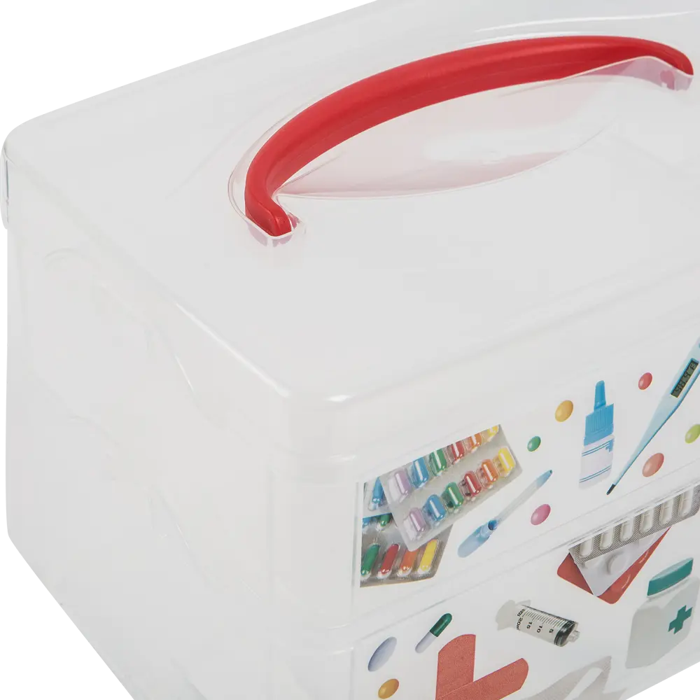 Santreyd Multi Box - прозрачная органайзерная коробка с разделителями 82360132 Ящик STLM-0025380 - Вид №4