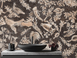 Классические обои, ПВХ бесплатно, экологически чистые, моющиеся