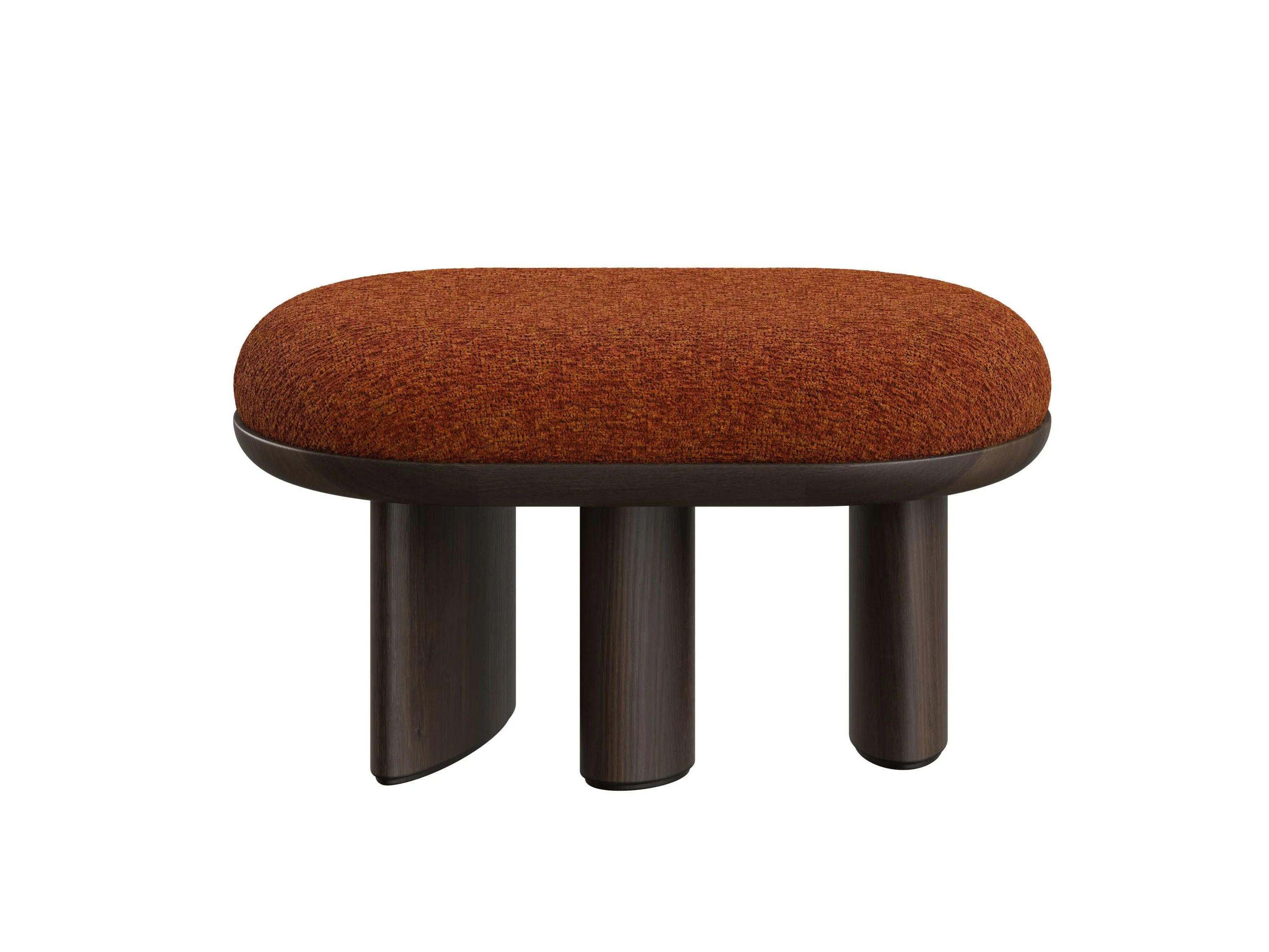 Низкий стул из бука с мягким сиденьем DÔME DECO Nova ' 25 ARCH-00029469