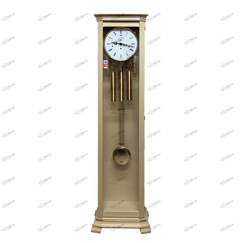 Часы напольные слоновая кость 190 см Ivory SARS ДИЗАЙНЕРСКИЕ 00-3967443 Бежевый 