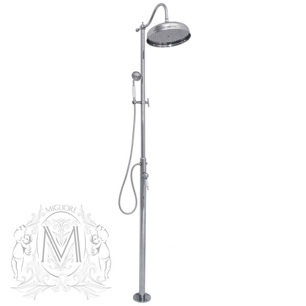 Душевой гарнитур MIGLIORE Oxford ML.OXF-6370.RA с верхним душем, напольный, медь ML.OXF-6370.bi.ra - Вид №4