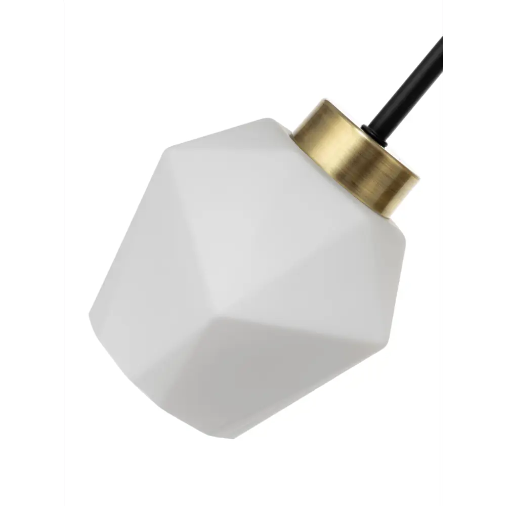 Люстра на штанге Lamplandia Geometry L1433, 6 ламп, 20 м², цвет черный STLM-2021432 - Вид №6