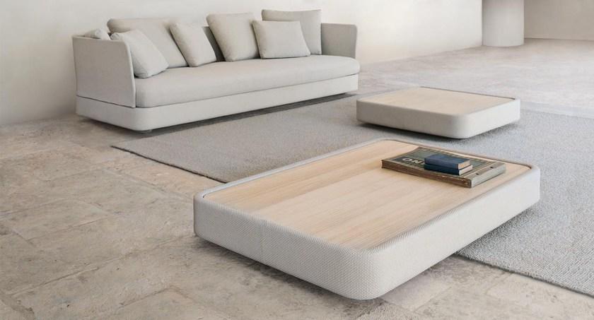 Paola Lenti Прямоугольный столик для сада из accoya® Cove B25l - Вид №1