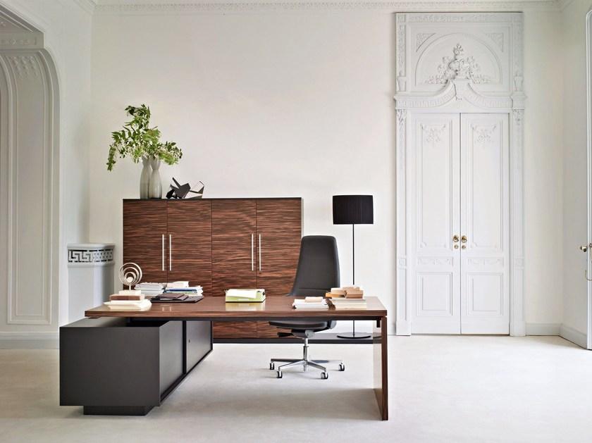 Sinetica Угловой модульный стол руководителя sun-id-1362500 - Вид №9