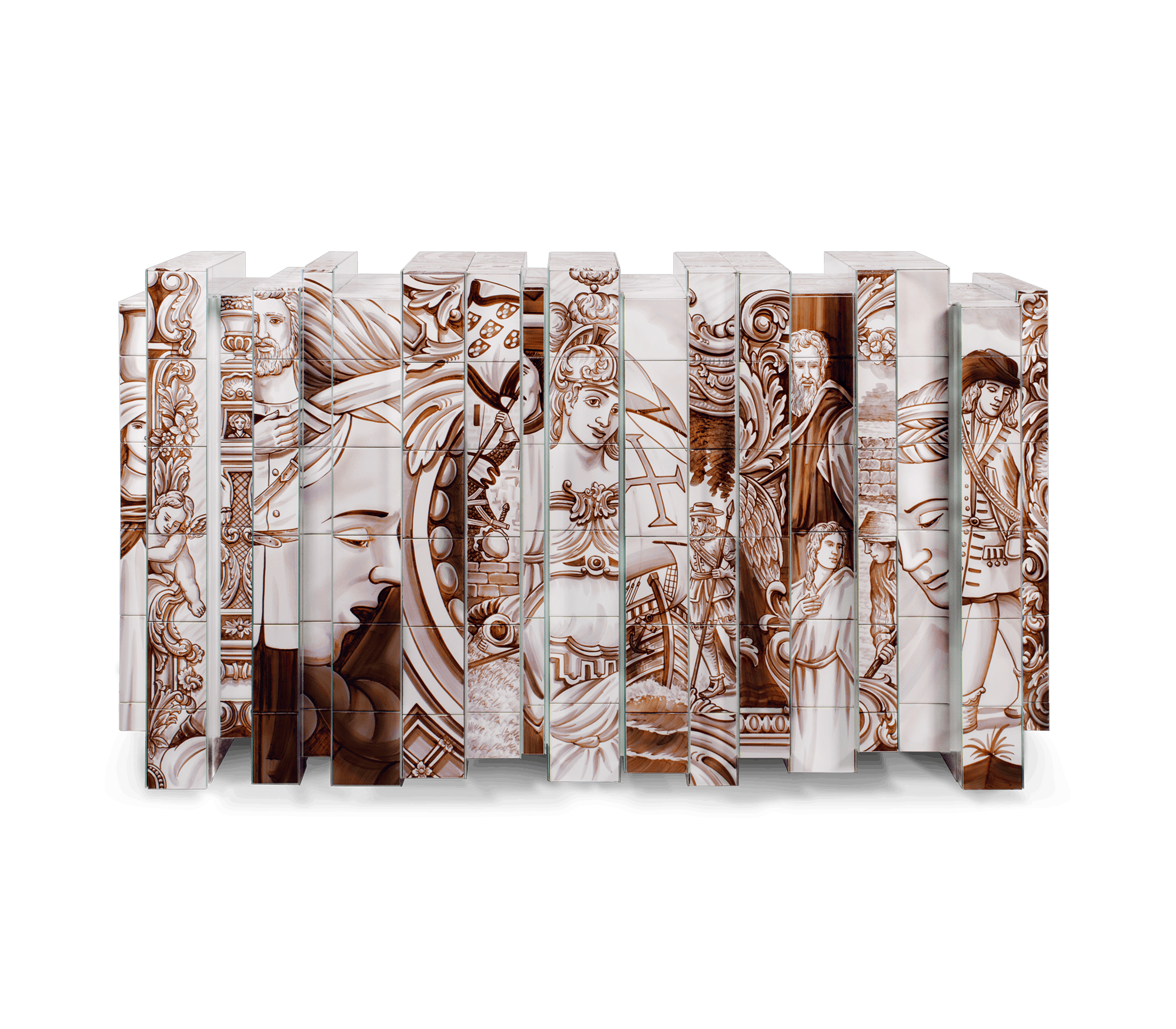 0-098 Буфет Heritage в стиле сепия Boca Do Lobo 