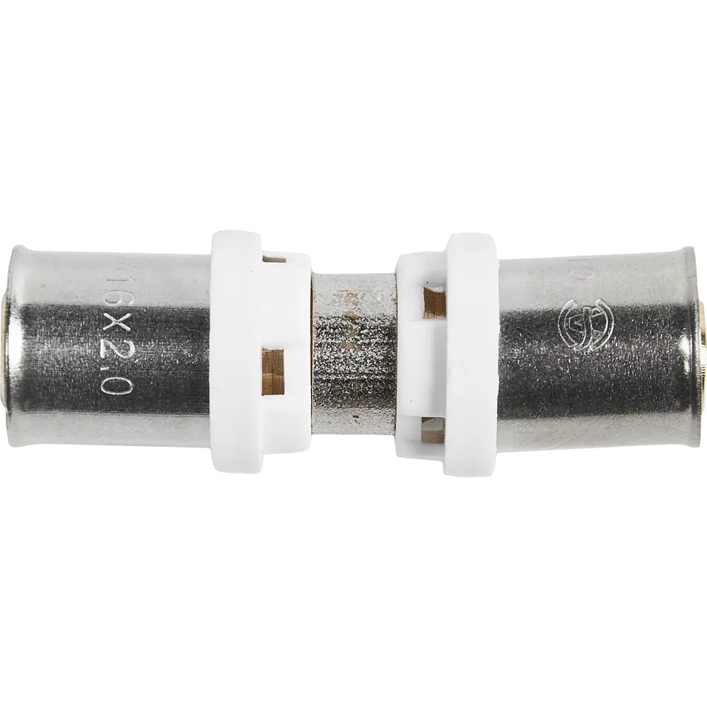 Муфта Aquasfera 16 мм никелированная латунь 027-8805 STLM-2098773 - Вид №1