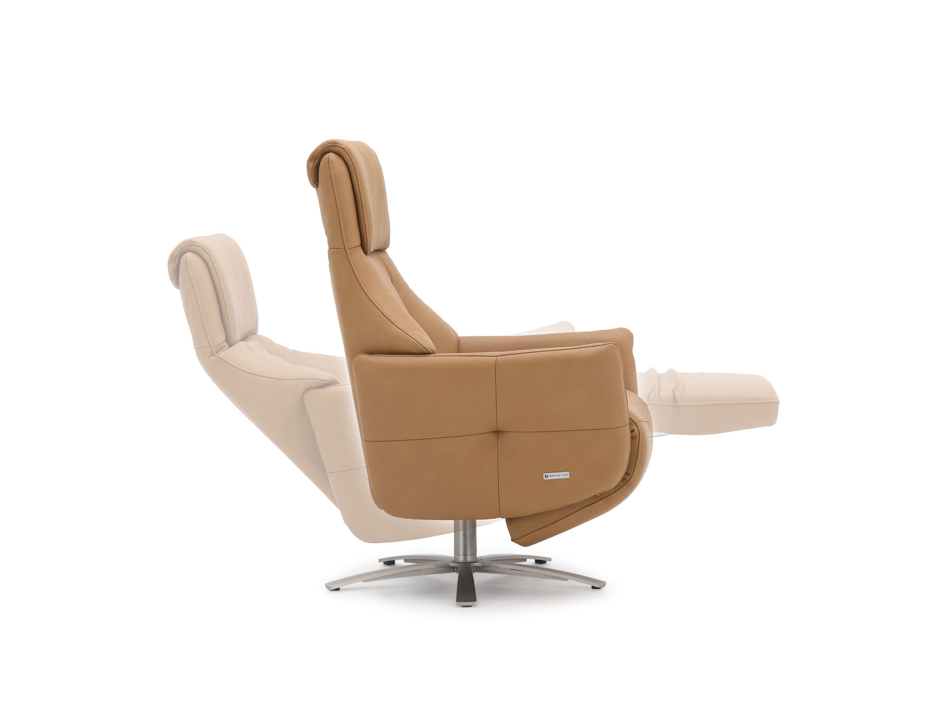 Кожаное вращающееся кресло с электрическим движением CAMPO DE' FIORI AURORA ARCH-00004993 - Вид №4