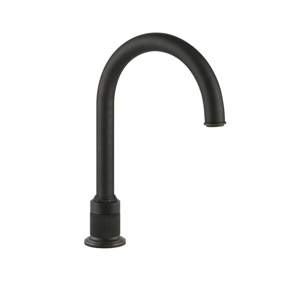 Носик для умывальника 65025 187 Gessi Venti20 СОСТАРЕННАЯ БРОНЗА 65025187