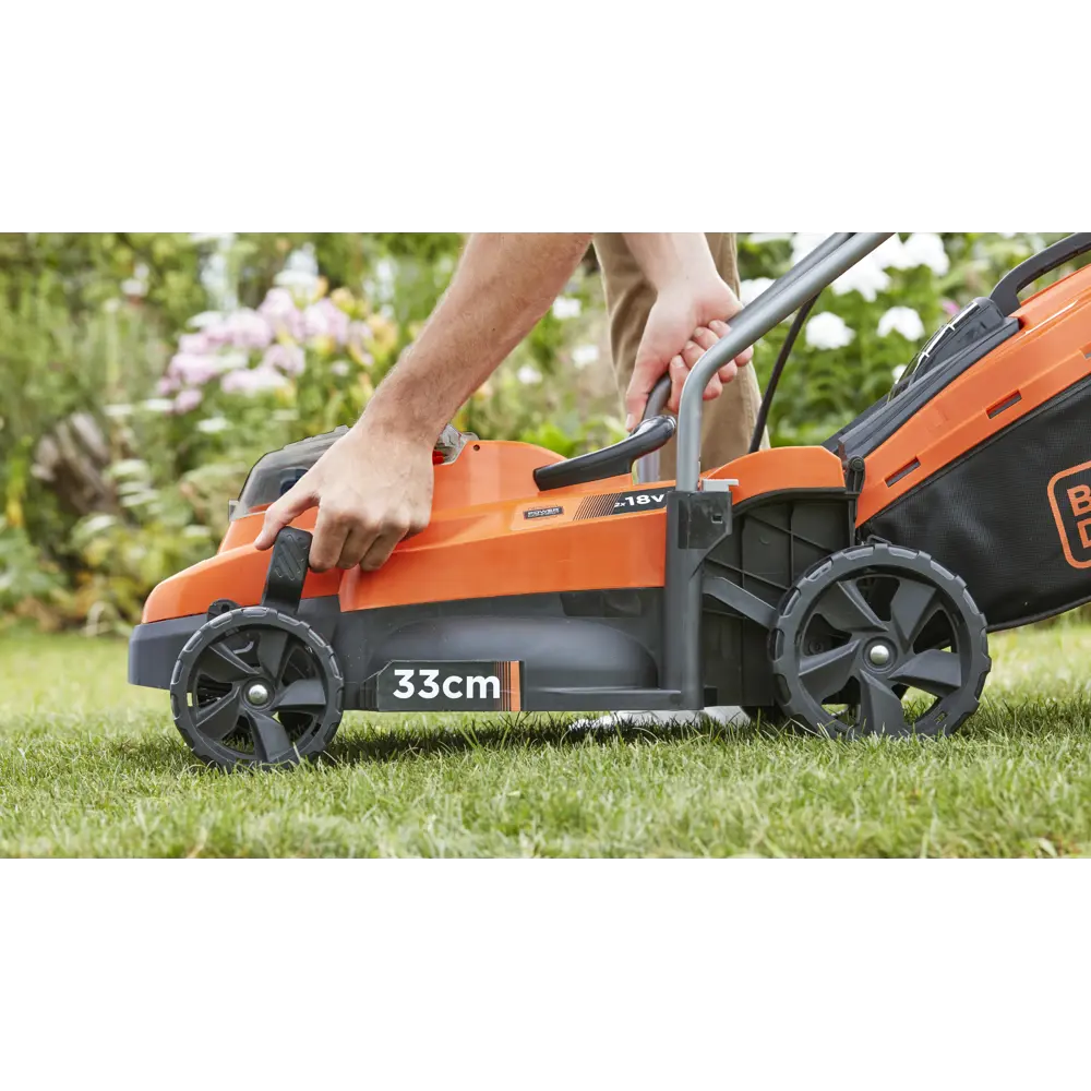 Газонокосилка аккумуляторная Black Decker 36 В 33 см 2x2.5 Ач АКБ и ЗУ входит в комплект 82635771 STLM-2076358 BLACK + DECKER  - Вид №9
