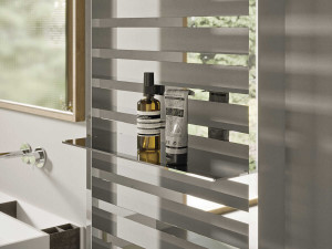 Мебельный радиатор с хромированной отделкой