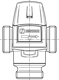 3110 28 00 VTA322Отводные клапаны » Esbe серии VTA320, VTA520  - Вид №1