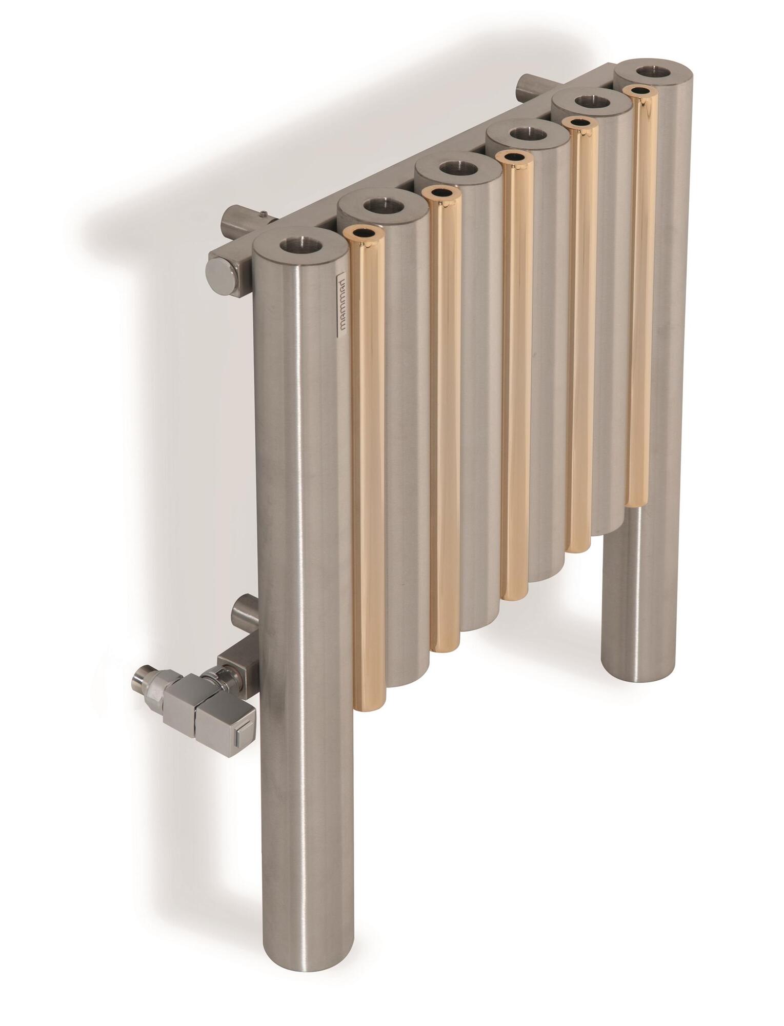 Радиатор Hammam RIUUS Stainless steel radiator комбинированный; электрический или водяной Сталь  - Вид №6