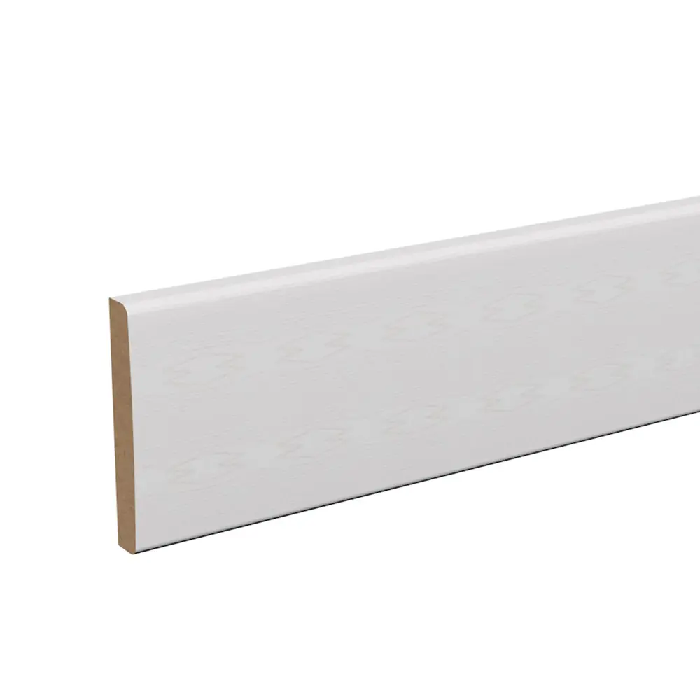 Наличник 2160x70x8 мм ПВХ ламинация цвет ясень белый КРОНОПРОФИЛЬ STLM-2189851