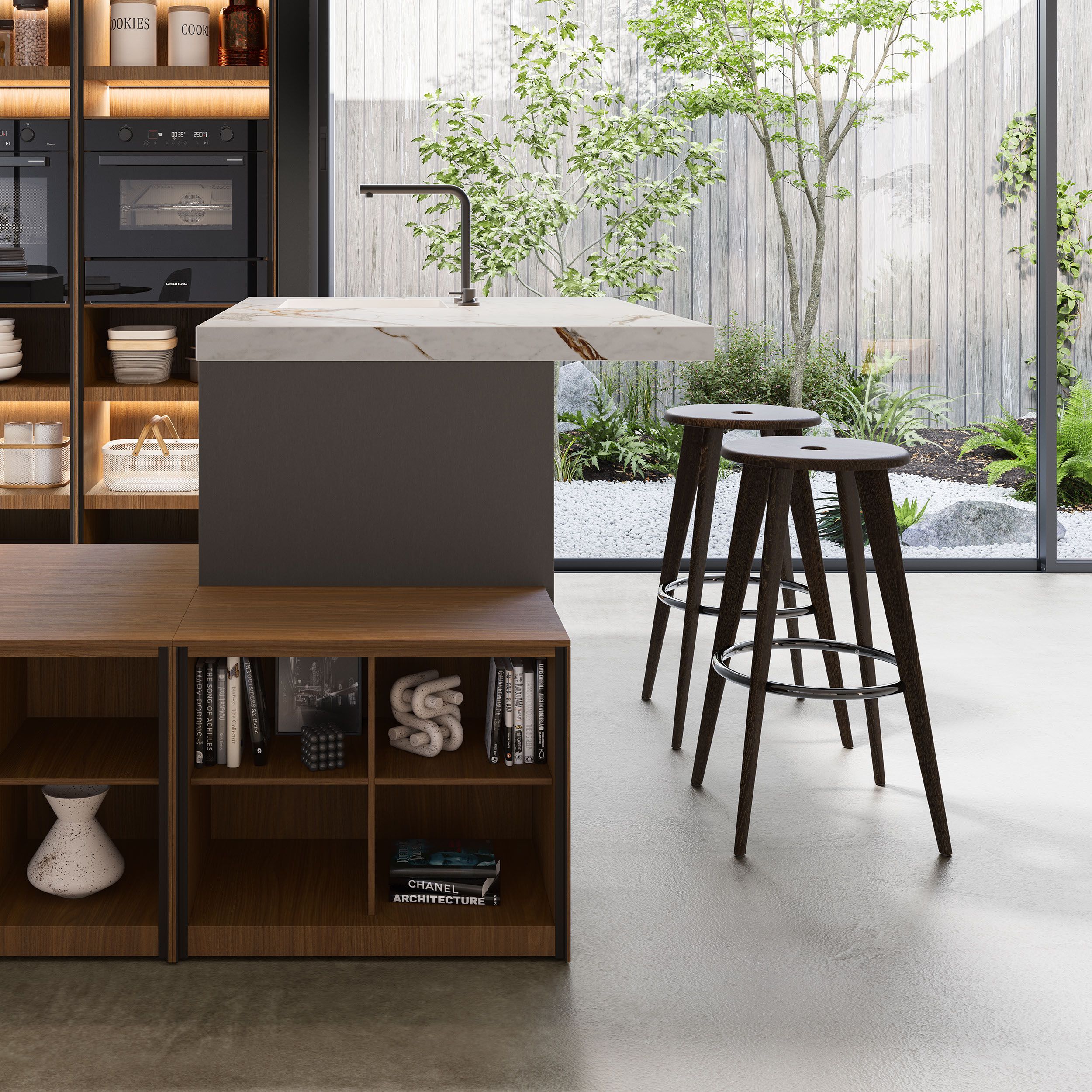 Кухня с островом Copatlife Life Projects ARCH-00128445 - Вид №7