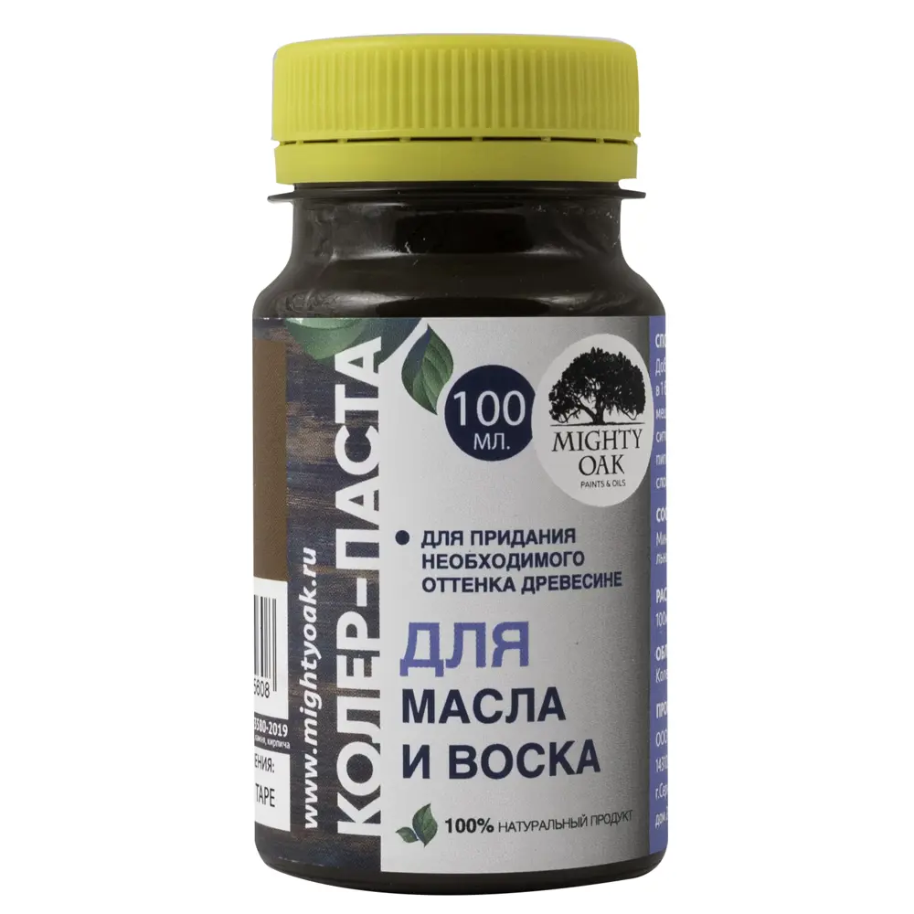 Колер-паста MIGHTY OAK для тонирования древесины в оттенок натурального дуба 82767693 STLM-1402740 - Вид №1