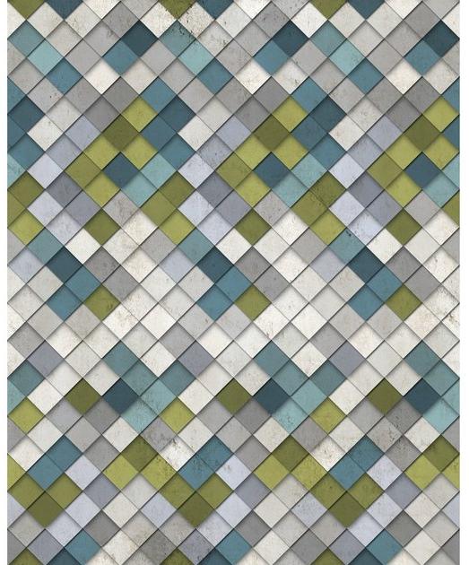 Wall&decò Геометрические обои на открытом воздухе Out system 14 sun-id-1382404 - Вид №3