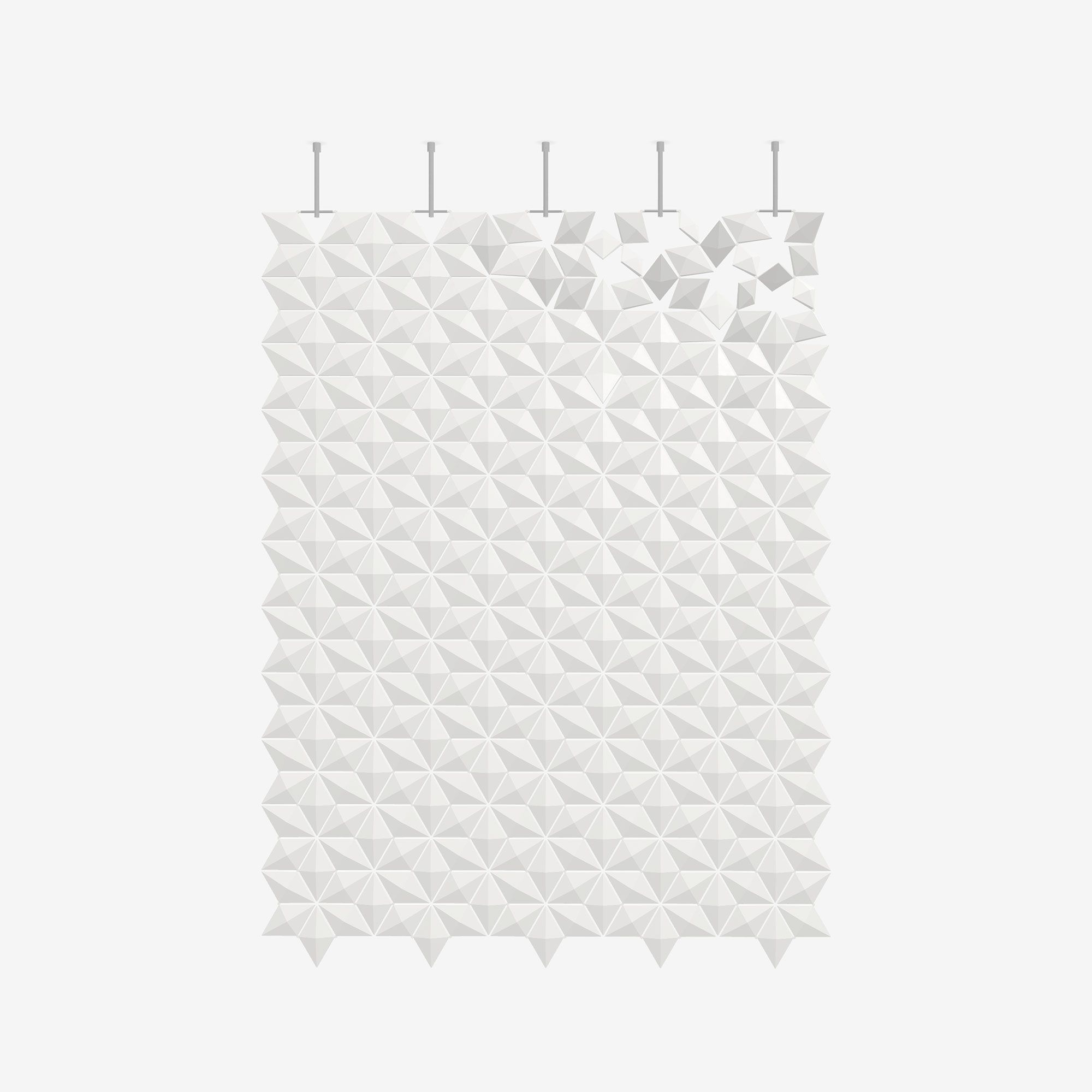 Подвесная перегородка bloomming FACET 170x226cm bianco ARCH-00038599 - Вид №2