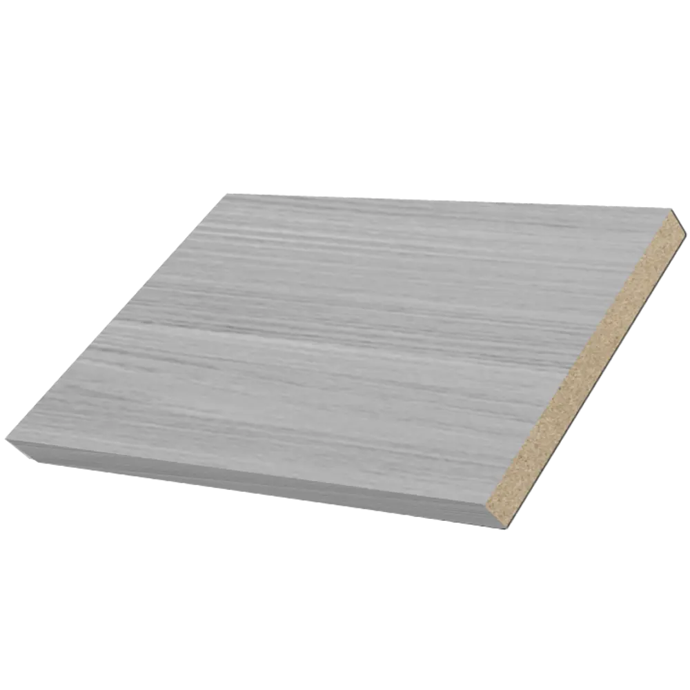 Порог дверной двупольный, 80x22 мм, МДФ/CPL, цвет дуб светло-серый CASAPORTE STLM-2006373