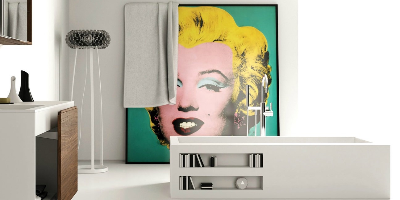 Design Ванна из Corian 1850x920x500 Comfort Tank 5 белая MOMA Design CNTK5301850 - Вид №2