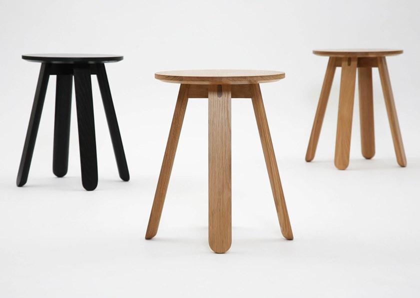 Ross Gardam Низкий деревянный табурет Half full sun-id-1480871 - Вид №1