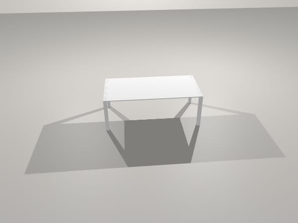 Прямоугольный рабочий стол PROF Extralight ARCH-00047652 - Вид №13