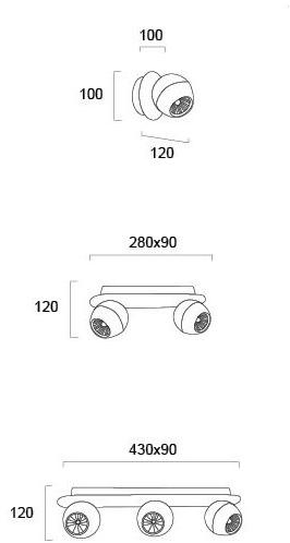 Terzo Light Круглый регулируемый полуутопленный светильник из алюминия sun-id-1373663 - Вид №4