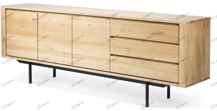 Ethnicraft Комод из дуба с распашными дверцами с ящиками Oak shadow 51386- 51387- 51388