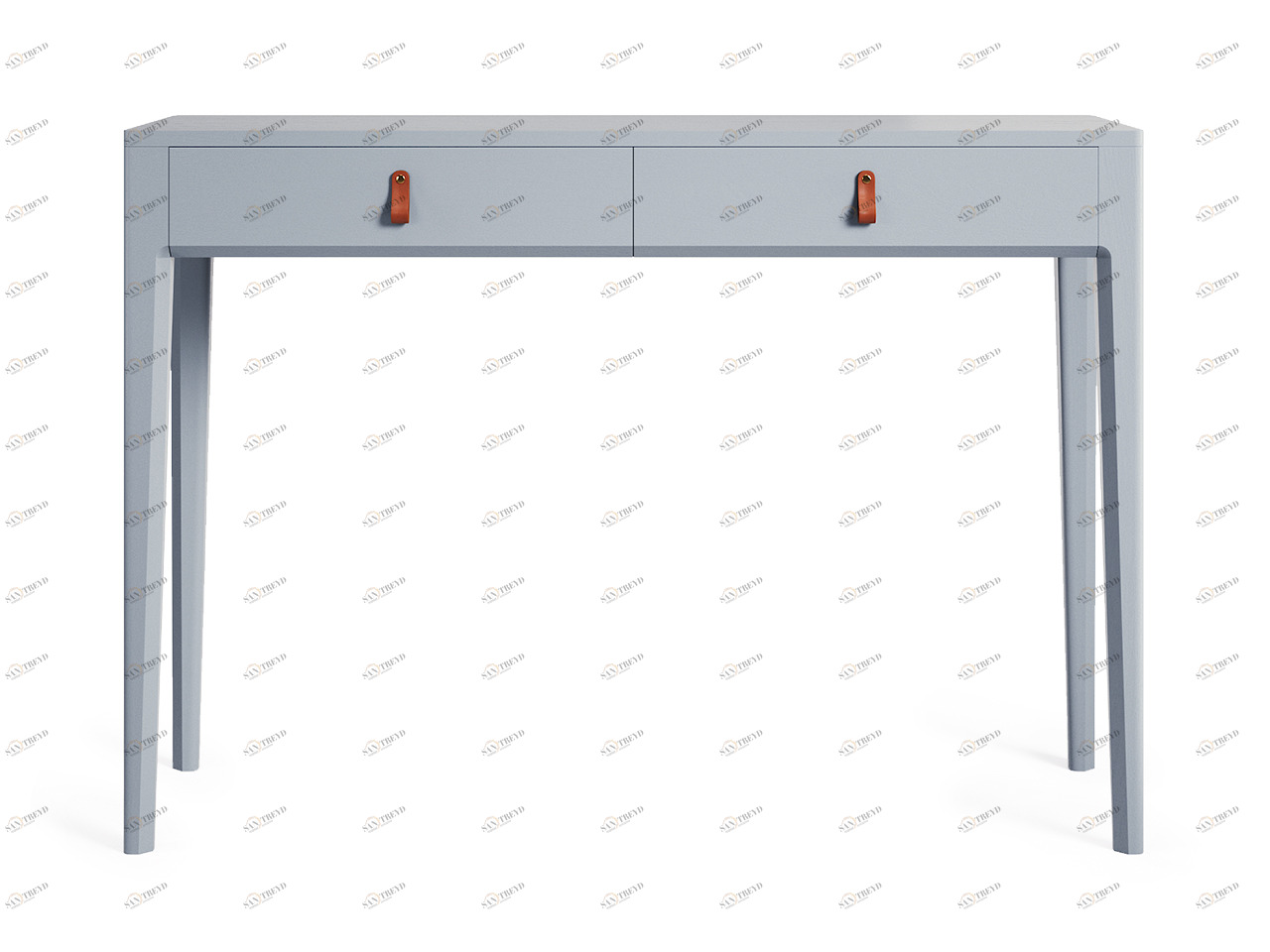 Туалетный столик с ящиками оловянный Case THE IDEA  210503 Голубой 