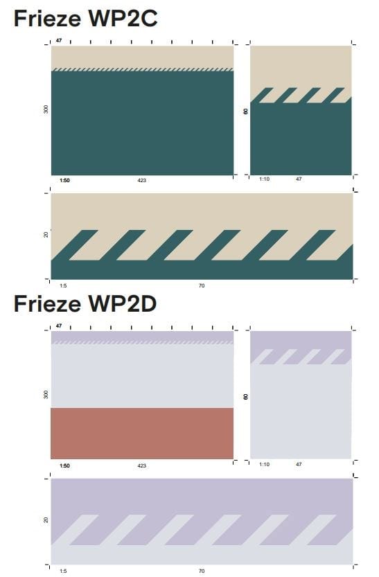 Водонепроницаемые обои для ванной комнаты Ex.T Frieze ARCH-00043184 - Вид №6