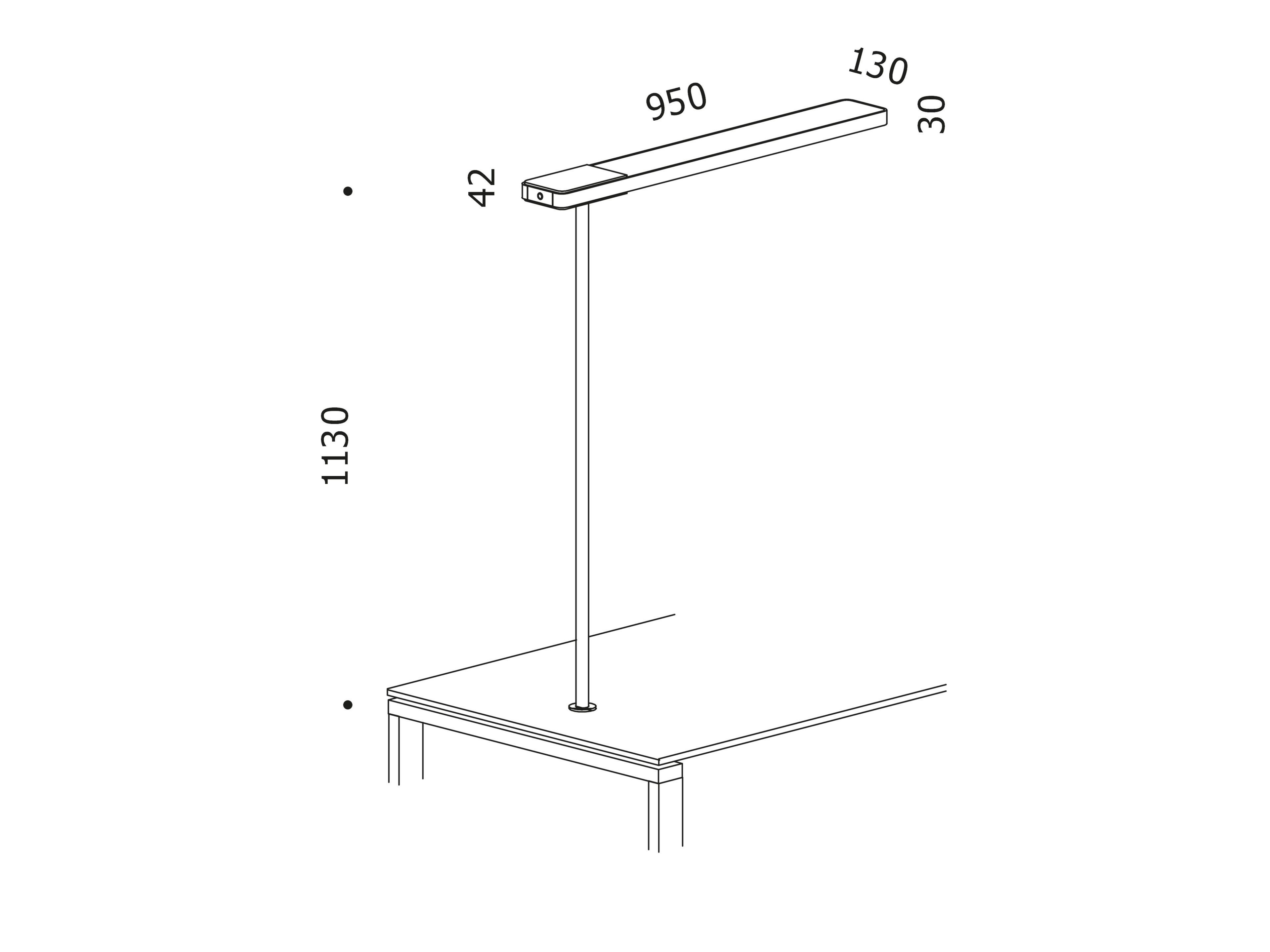 Алюминиевый светодиодный торшер serien.lighting SLICE2 ARCH-00084037 - Вид №12