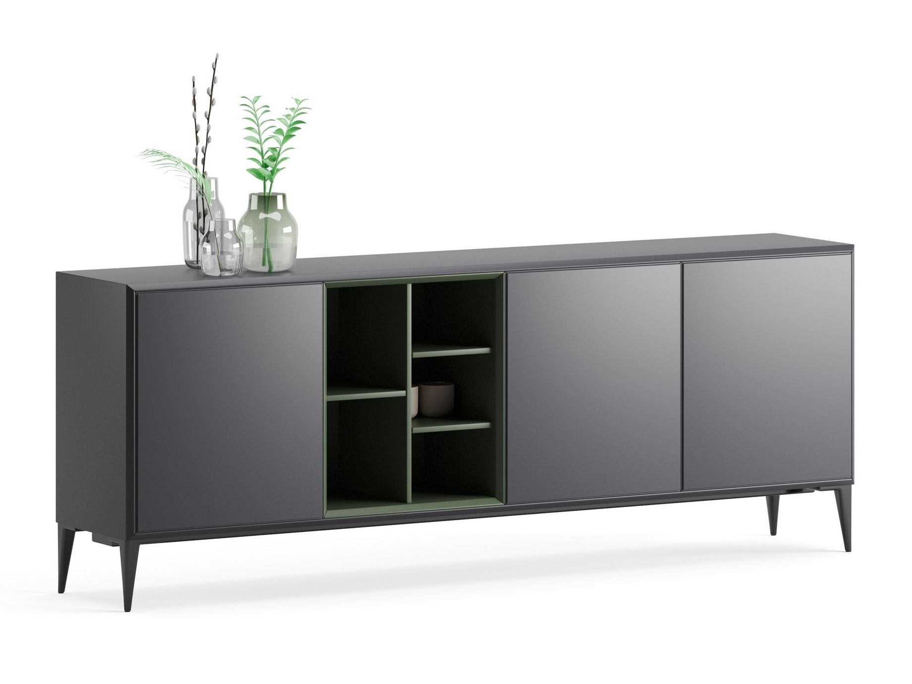 Деревянный офисный шкаф с распашными дверями Ersa BRICK ARCH-00092358 - Вид №3