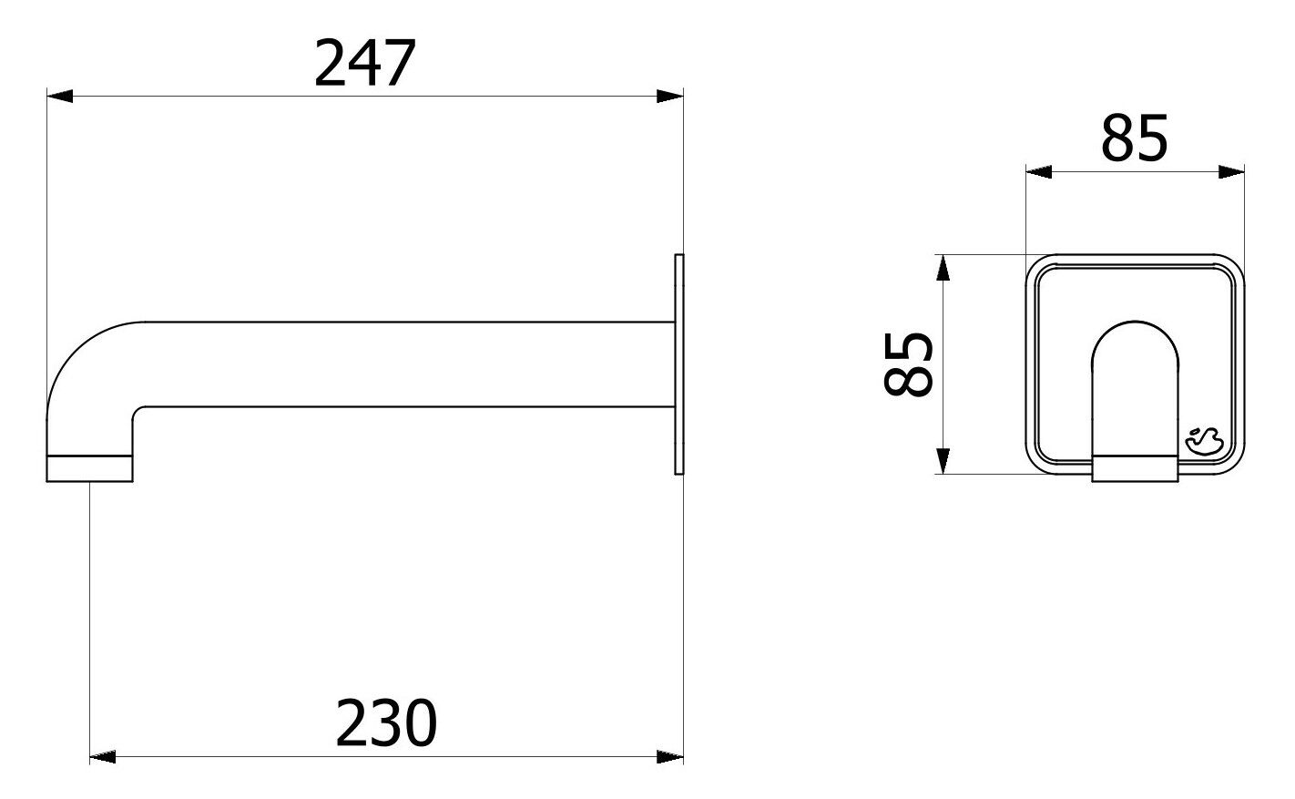 Настенный дозирующий носик IB Bold ARCH-00113183 - Вид №9