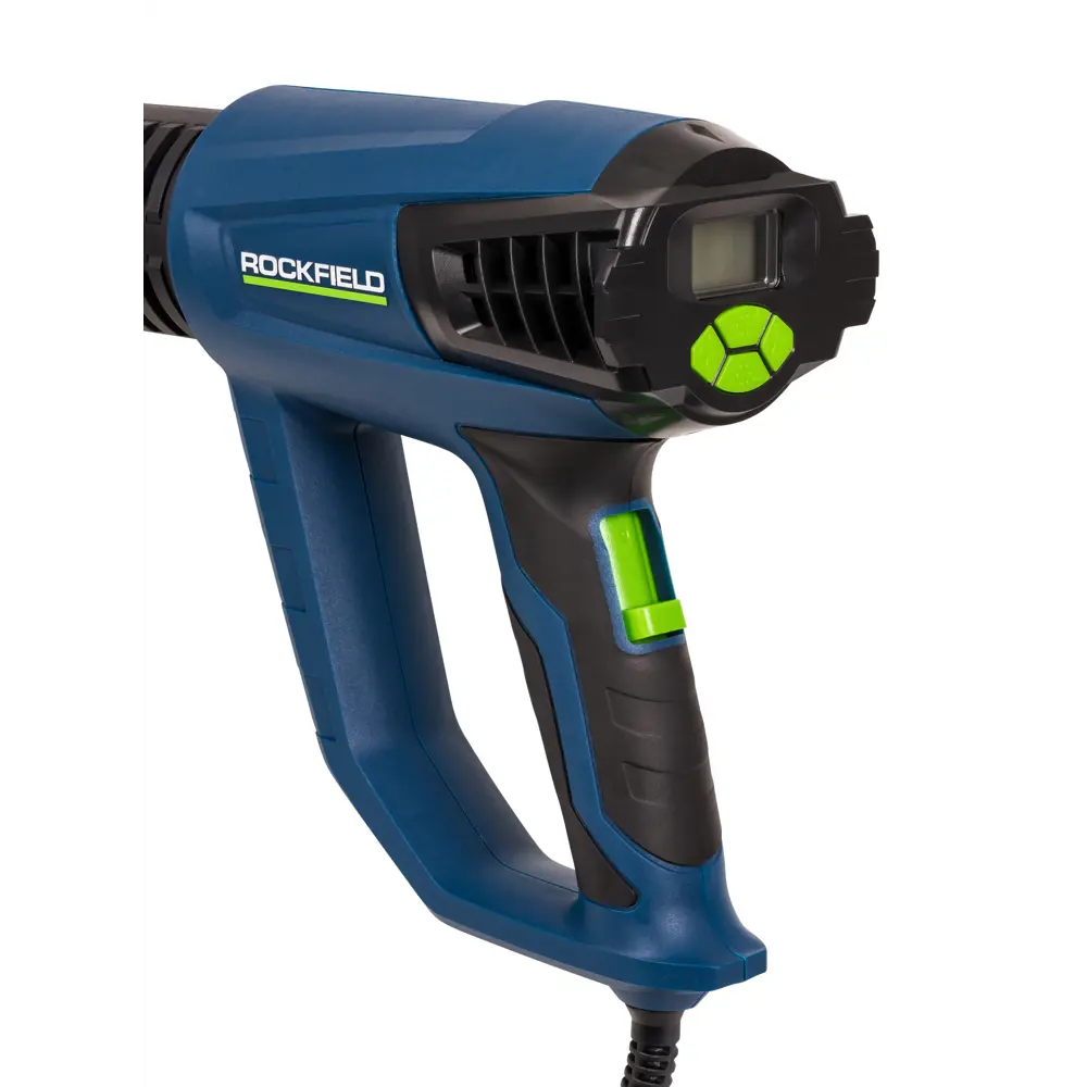 Строительный фен Rockfield RF20HGK1 профессиональный, 2000 Вт с комплектом насадок 89366424 STLM-1344616 - Вид №9