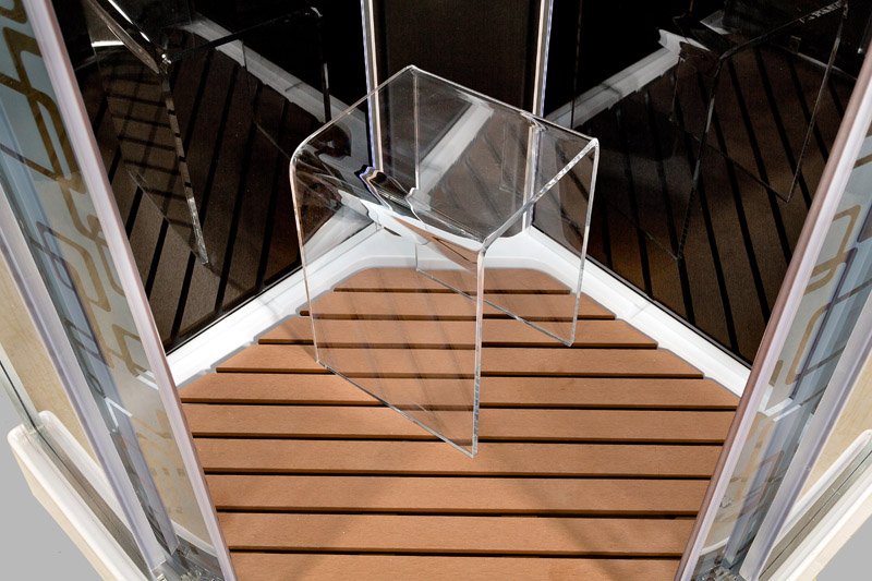 V1245 Душевая кабина DETO Серия V BМ1590 с гидромассажем BLACK - Вид №6