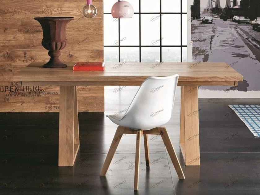 AltaCorte Прямоугольный раздвижной стол из дуба Ecolab 2 Lb-ta811021