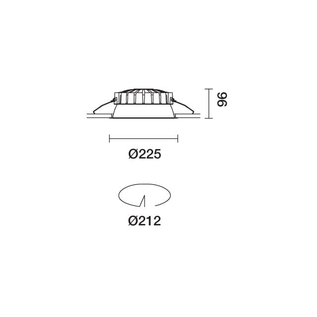 Встраиваемые светодиодные настенные светильники для столешниц iGuzzini Easy Space ARCH-00022543 - Вид №5