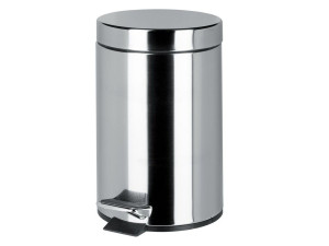 Металлическая мусорная корзина