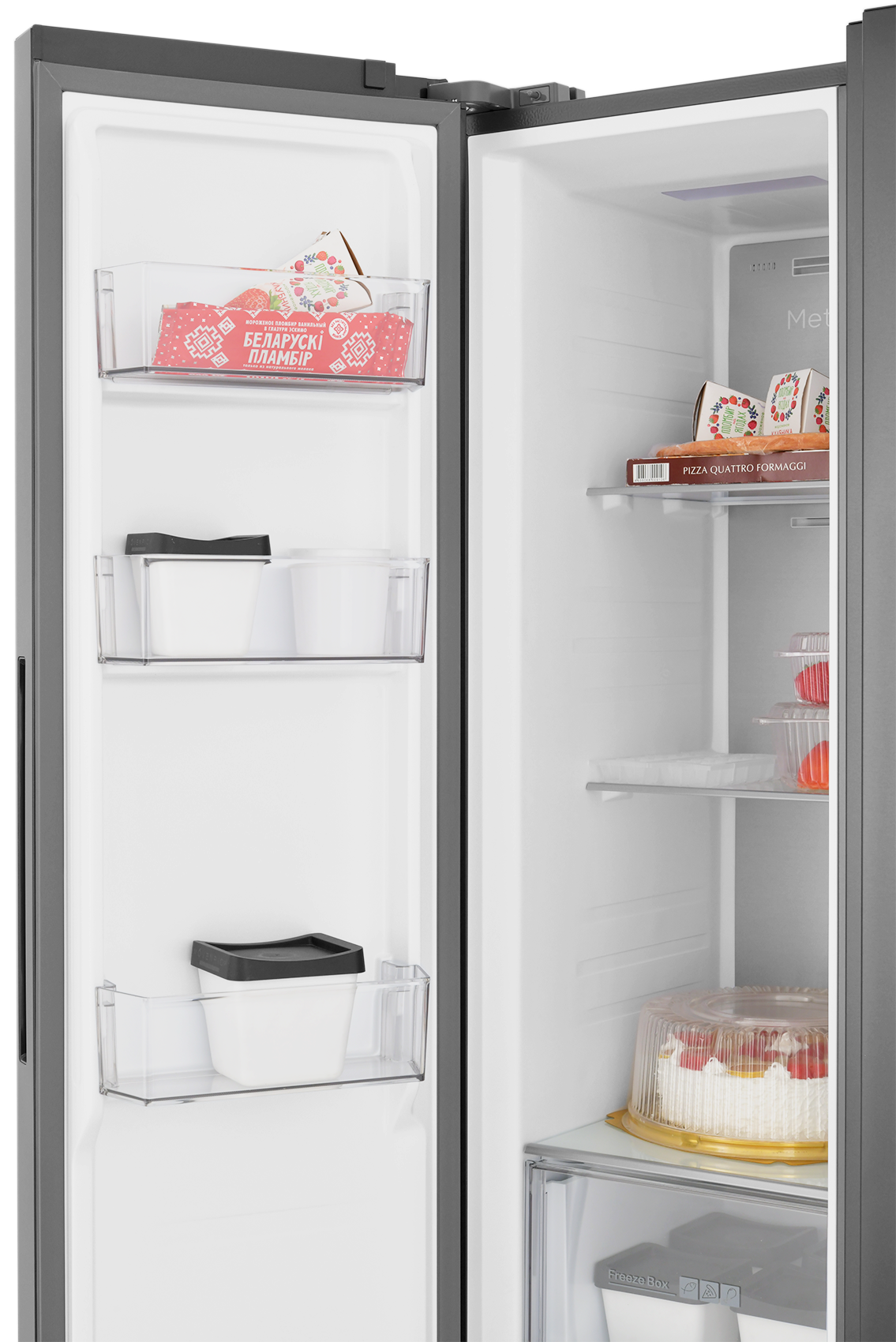 9235924 Холодильник Side by Side   ZUGEL ZRSSI540XB Slot-In черный STDN-0045191 - Вид №4