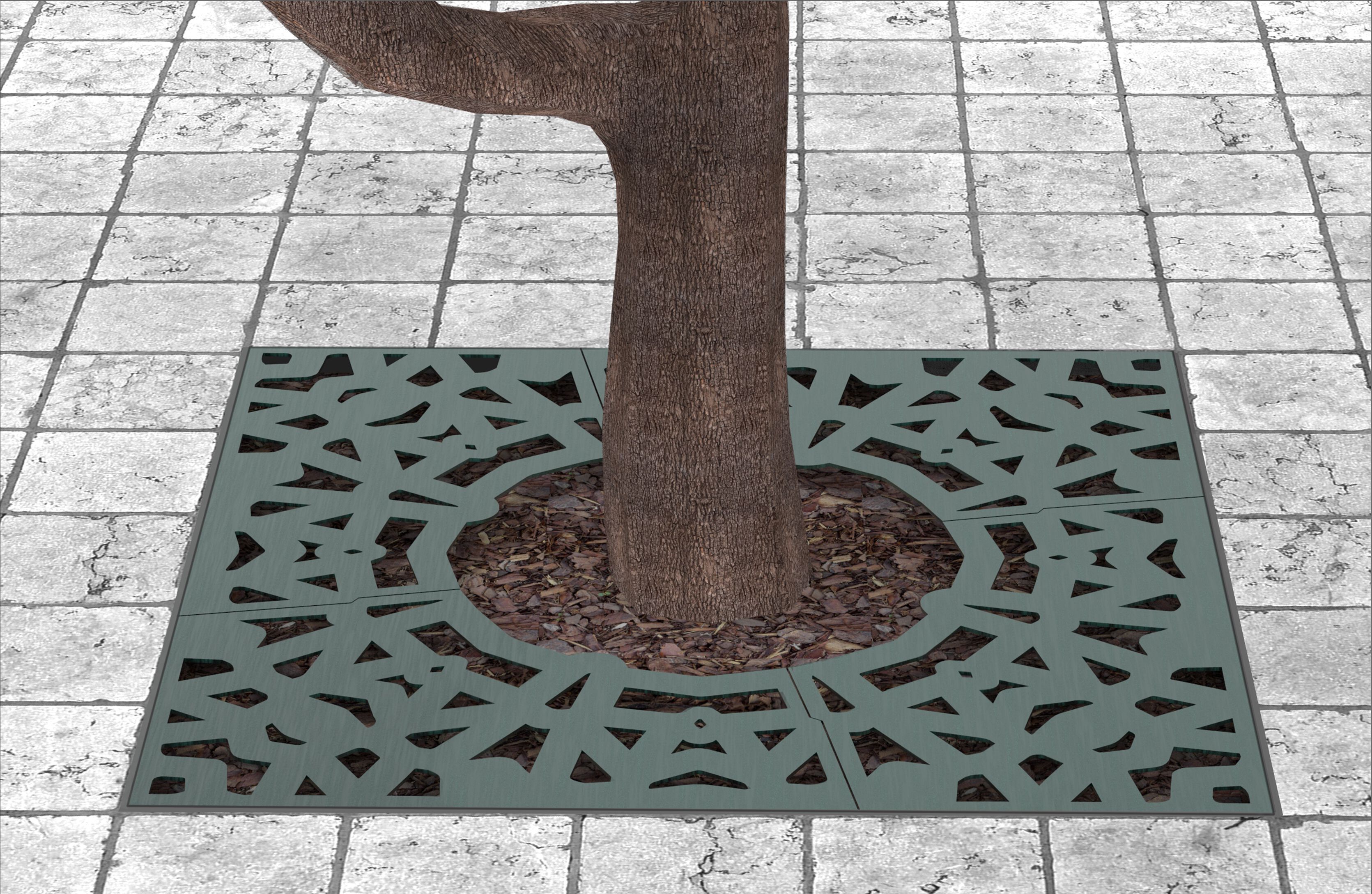 Стальная решетка для валов CITYSì GALAXY ARCH-00029637 - Вид №8