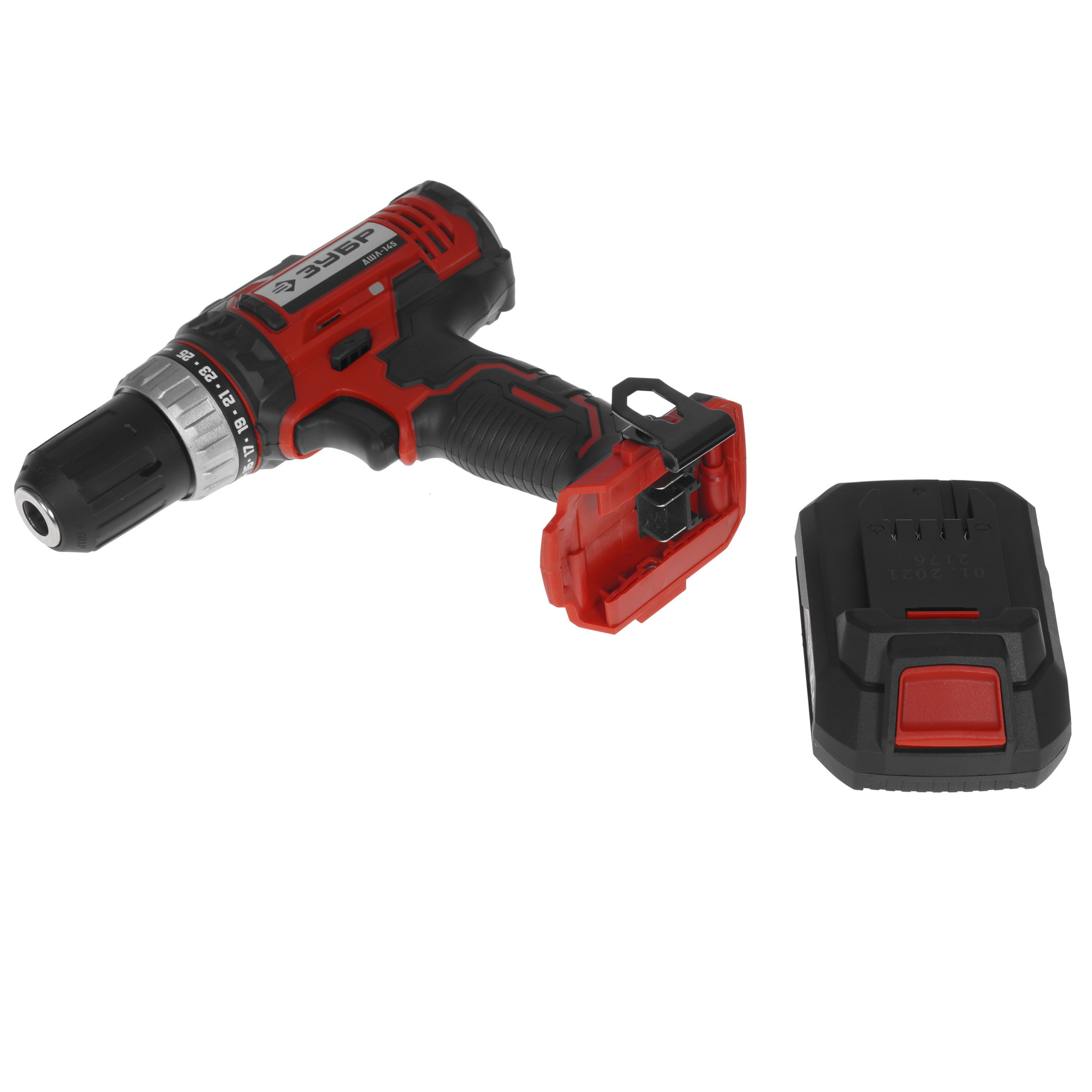 Дрель-шуруповерт Зубр ДШЛ-145-21 9909103 STDN-0028859 - Вид №5