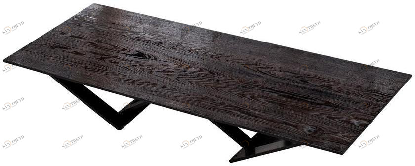 valerie_objects Прямоугольный стол из дуба  V6016002d 