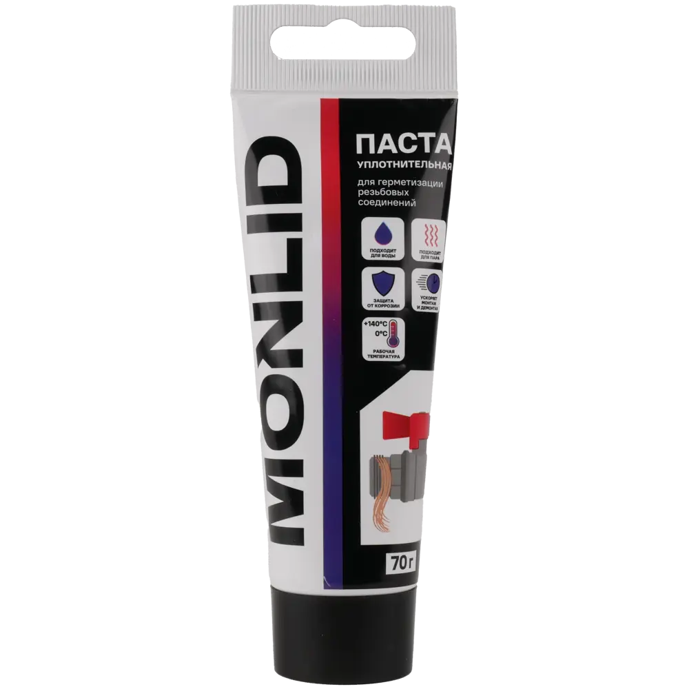 Паста уплотнительная MONLID для воды и пара 70 г 89439289 STLM-2184526 