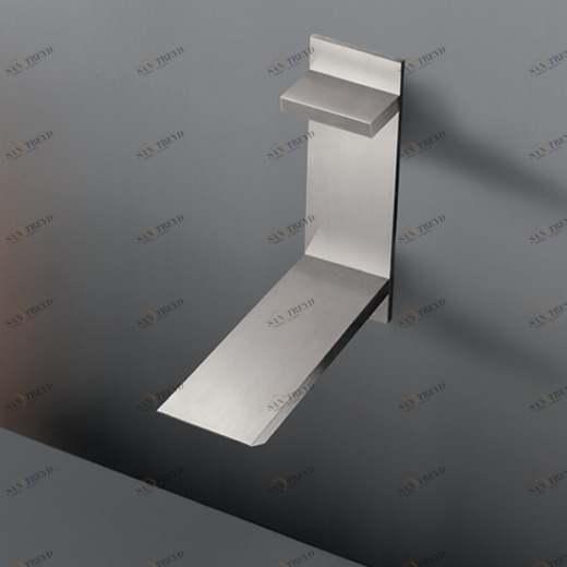 Настенный смеситель с прогрессивным носиком Л. 155 мм, вертикально собранный  BAR15 CEADESIGN 