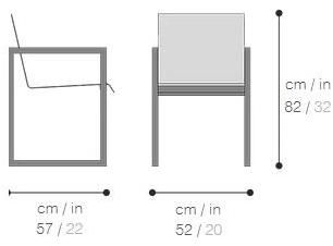 Sachi Алюминиевый стул с подлокотниками Spikes sun-id-1447234 - Вид №6