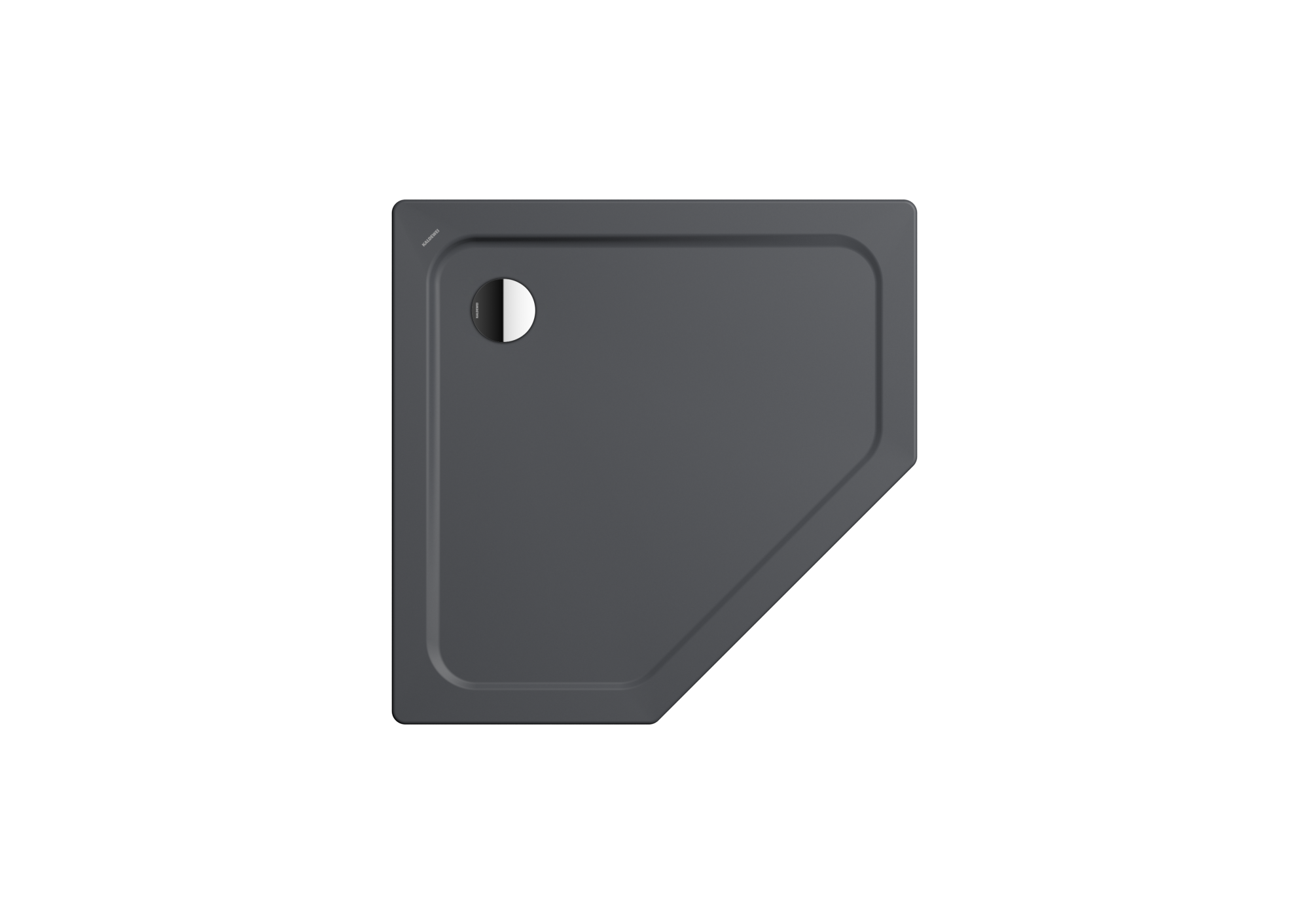 Душевой поддон KALDEWEI Сталь эмалированная 671-2 456 холодный серый 80 671-2456