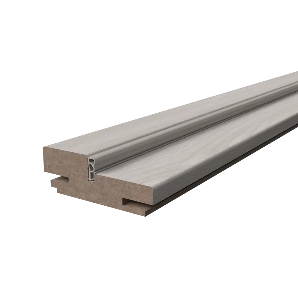 Дверная коробка телескопическая Канзас 28x80x2100 мм ПВХ ламинация цвет дуб европейский серый (комплект 2.5 шт.) 83972663 STLM-2048687 VELLDORIS 