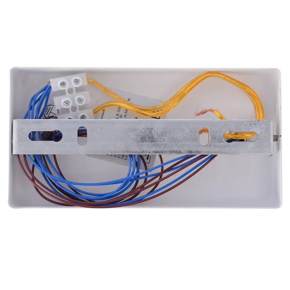 Люстра на штанге Talco 6 ламп 15 м² цвет белый SCHAFFNER STLM-2195996 - Вид №6