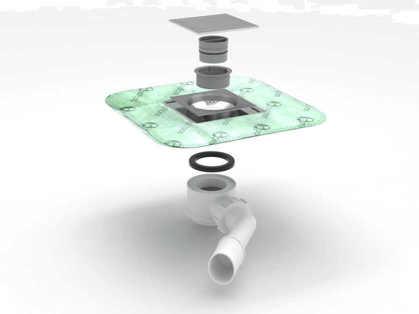 PROFILPAS Трап для душа из стали Q drain sun-id-1358480 - Вид №1